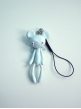 Reborn Bear Phone Strap(White)